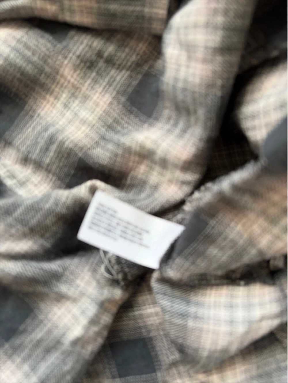 Wild fable women's size medium black cream flannel shirt western fall - Picture 3 of 5